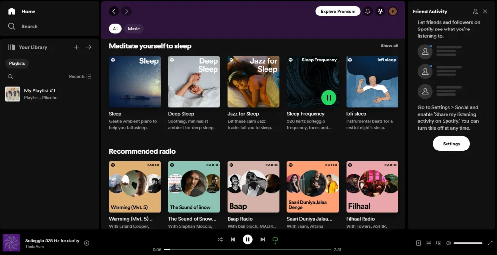 how to find and add friends on Spotify-pc2