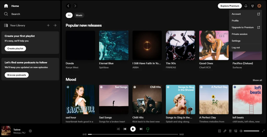 how to change Spotify username-mbl2