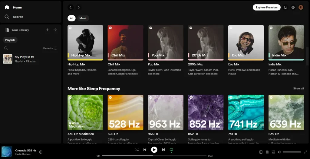 create and edit playlists on Spotify