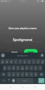 create and edit playlists on Spotify